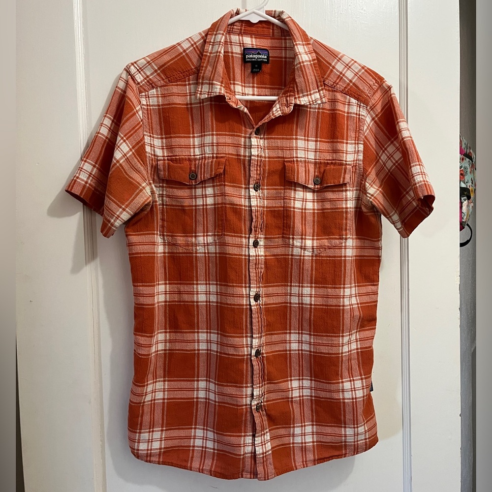 Patagonia Steersman Button-Up Shirt, M’s size Medium